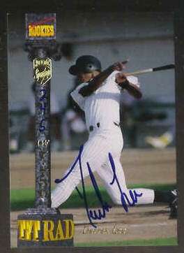 Derrek Lee - 1994 Signature Rookies 'Tetrad' AUTOGRAPH (Padres) Baseball cards value