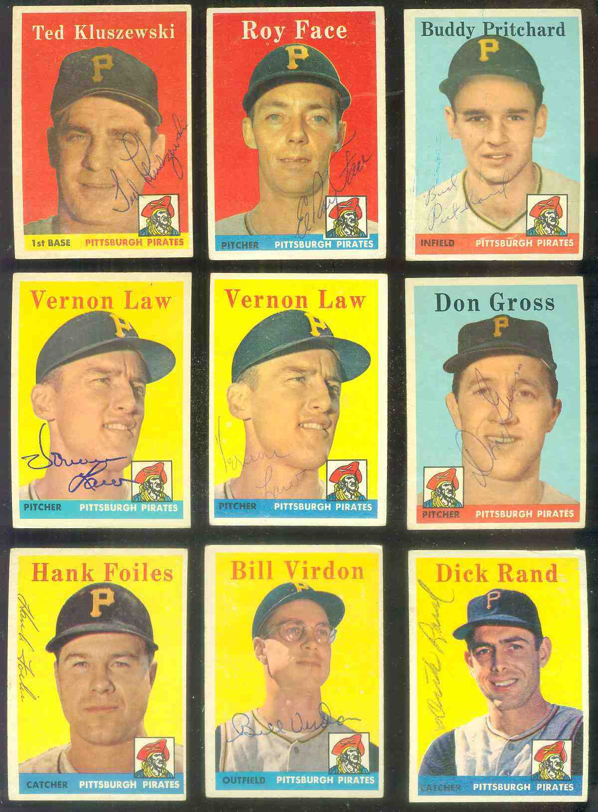 1958 Topps #432 John Powers AUTOGRAPHED (EX) (Pirates) Baseball cards value