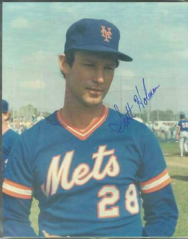  Scott Holman - Autographed Color 8x10 (w/LOA) (Mets) Baseball cards value
