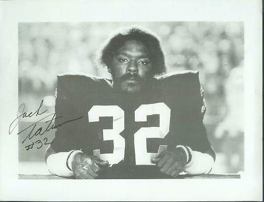  Jack Tatum - Autographed B&W (horz) 8-1/2x11 (Raiders) Football cards value