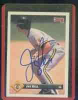 1993 Donruss AUTOGRAPHED #18 Jay Bell (Pirates) Baseball cards value
