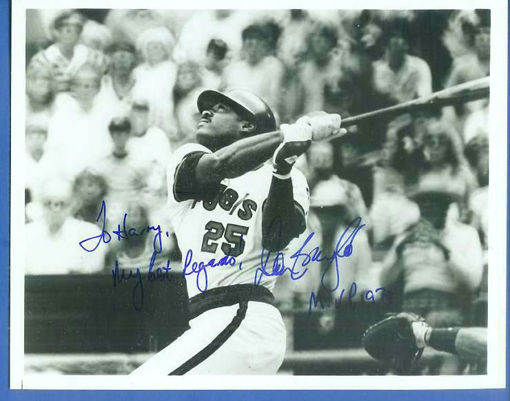  Don Baylor - Autographed 8x10 B&W Photo (Angels) Baseball cards value