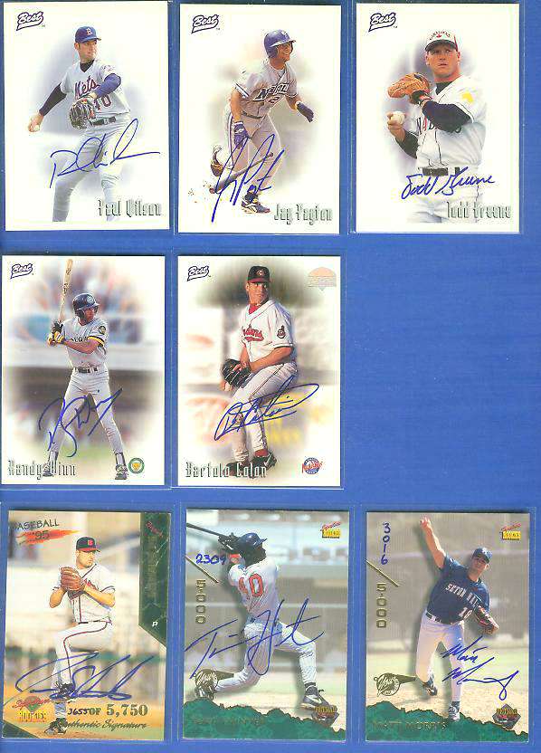  Jason Schmidt - 1995 Signature Rookies AUTOGRAPH (Greenvillie/Braves) Baseball cards value