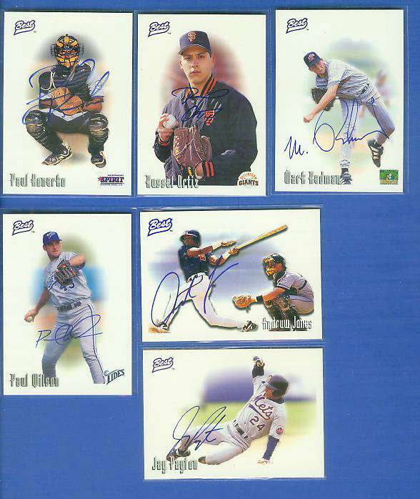  Russel Ortiz - 1996 Best AUTOGRAPH (Giants) Baseball cards value