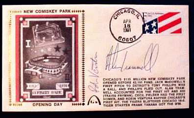  Alan Trammell/Robin Ventura - 1991 DUAL AUTOGRAPHED Gateway Cachet Baseball cards value