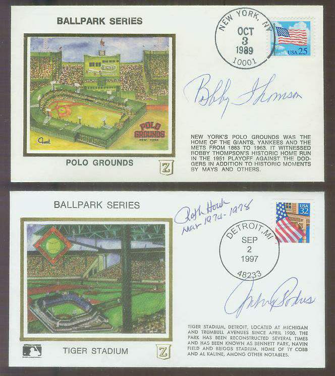  Ralph Houk/Johnny Podres - 1997 DUAL-AUTOGRAPHED Z-Cachet (both deceased) Baseball cards value
