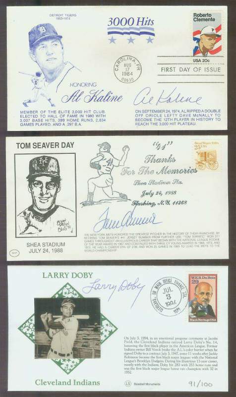  Tom Seaver - 1988 AUTOGRAPHED 'Tom Seaver Day-Shea Stadium' Cachet Baseball cards value