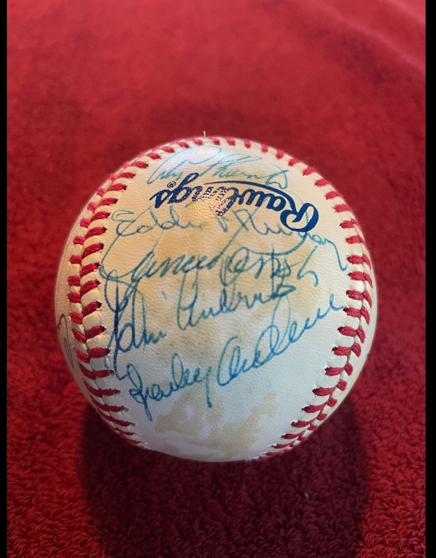   1982 AL All-Stars - Autographed Team Baseball [#8-07] w/19 Signatures Baseball cards value