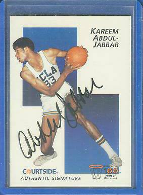  1992 Courtside #18 KAREEM ABDUL-JABBAR (UCLA) Basketball cards value