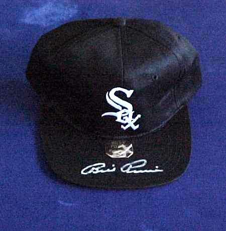  Billy Pierce - AUTOGRAPHED Baseball Cap (White Sox) Baseball cards value