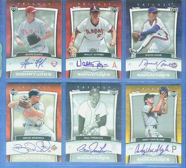  2005 Upper Deck Trilogy - Wally Joyner Silver AUTOGRAPH (Angels) Baseball cards value
