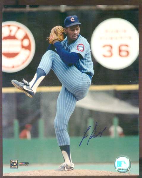  Lee Smith - Autographed 8x10 (Cubs) Baseball cards value
