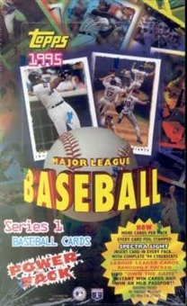  1995 Topps - SEALED Wax Box Series 1 (36 Power Packs) Baseball cards value