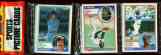  1983 Topps rack - With Rod Carew showing on TOP , Gary Carter on bottom.
