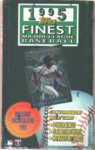 1995 Finest Series 1 - Wax Box (24 packs) Baseball cards value