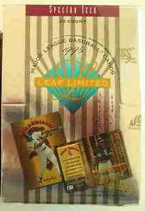  1995 Leaf Limited Series 2 - Wax Box (20 packs,5 cards/pack) Baseball cards value