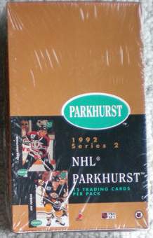  1992-93 Parkhurst HOCKEY -  Wax Box [Series 2] Hockey cards value