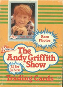  1991 The Andy Griffith Show - Series 3 Wax Box (36 packs,10 cards/pack) Non-Sports cards value