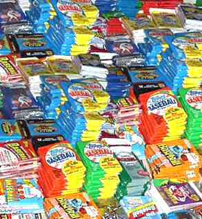  *** LOT of OVER (100) assorted 1980's & 1990's BASEBALL Unopened Packs *** Baseball cards value