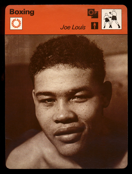 1977-79 Sportscaster BOXING card #06-12 Joe Louis Baseball cards value