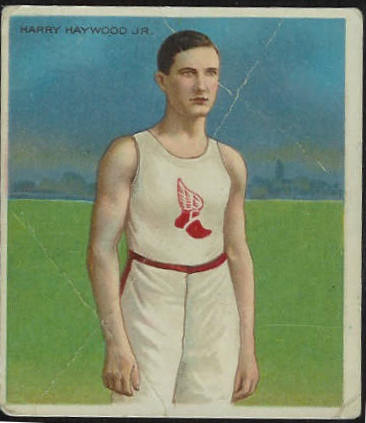  1910 T218 Hassan TRACK - Harry Haywood Jr. Baseball cards value