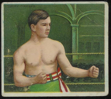  1910 T218 Hassan BOXING - Tommy O'Keefe Baseball cards value