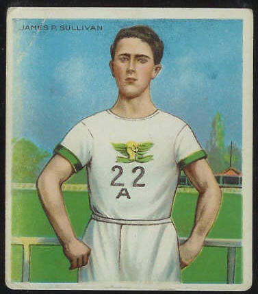  1910 T218 Hassan TRACK - James Sullivan Baseball cards value
