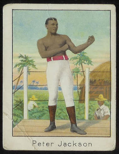  1910-1911 Mecca T-220 Cigarettes BOXING - Peter Jackson Baseball cards