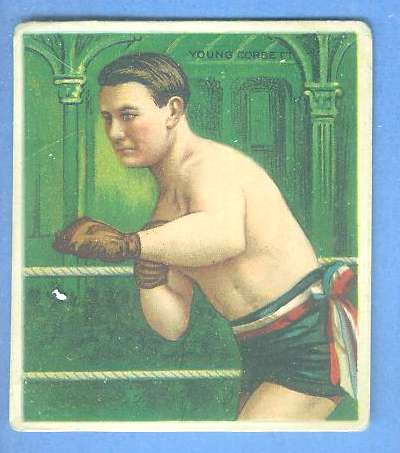  1910 T218 Mecca BOXING - Young Corbett Baseball cards