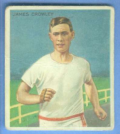  1910 T218 Mecca TRACK - James Crowley Baseball cards value