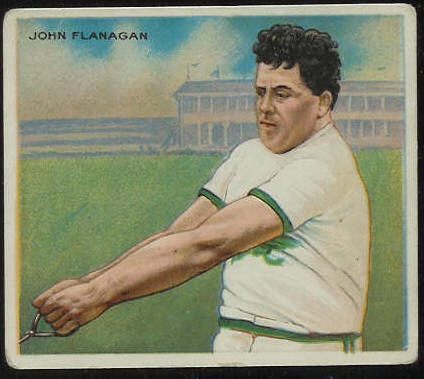  1910 T218 Mecca TRACK - John Flanagan Baseball cards value