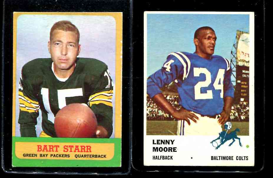 1963 Topps FB # 86 Bart Starr (Packers) Football cards value