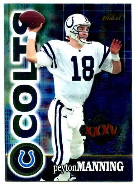 2001 Topps Finest JUMBO Super Bowl XXXV card COMPETE Jumbo SET (12) Baseball cards value