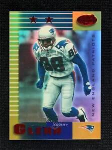Terry Glenn - 1999 Leaf Certified #129 MIRROR GOLD [#/35] (Patriots) Football cards value