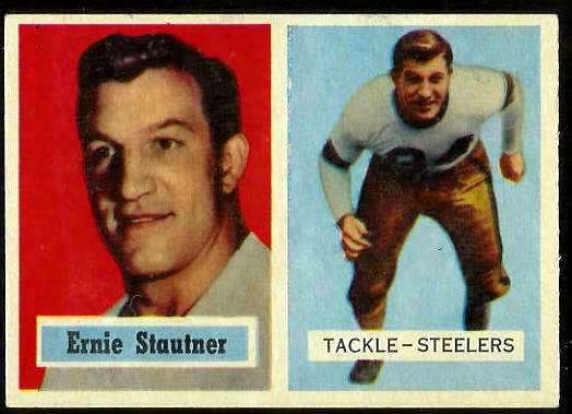 1957 Topps FB #.92 Ernie Stautner (Steelers) Football cards value