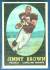 1958 Topps FB #.62 Jim Brown ROOKIE [#a] (Browns Hall-of-Famer)