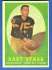 1958 Topps FB #.66 Bart Starr [#b] (Packers Hall-of-Famer)