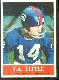 1964 Philadelphia FB #124 Y.A. Tittle (NY Giants)