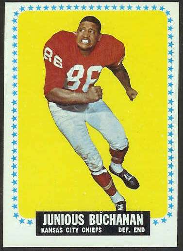 1964 Topps FB # 92 Buck Buchanan ROOKIE [#] (Chiefs) Football cards value