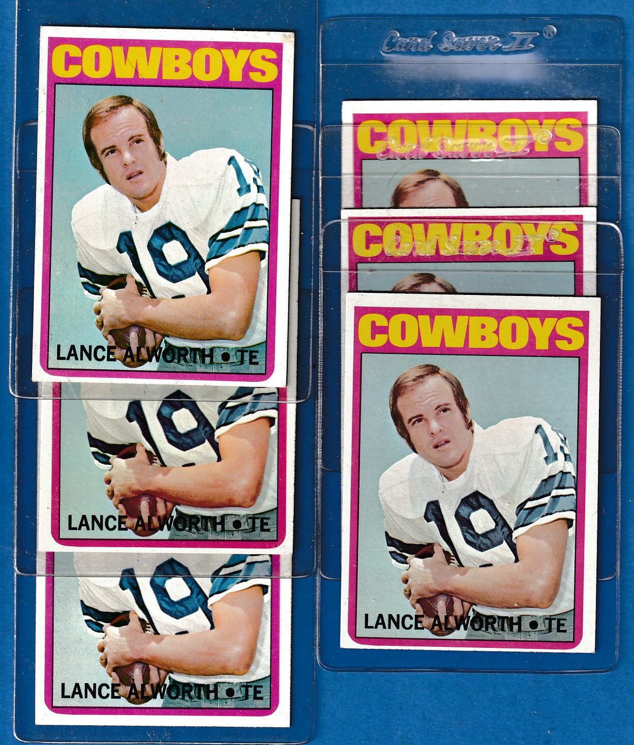 1972 Topps FB #248 Lance Alworth (Cowboys) Football cards value
