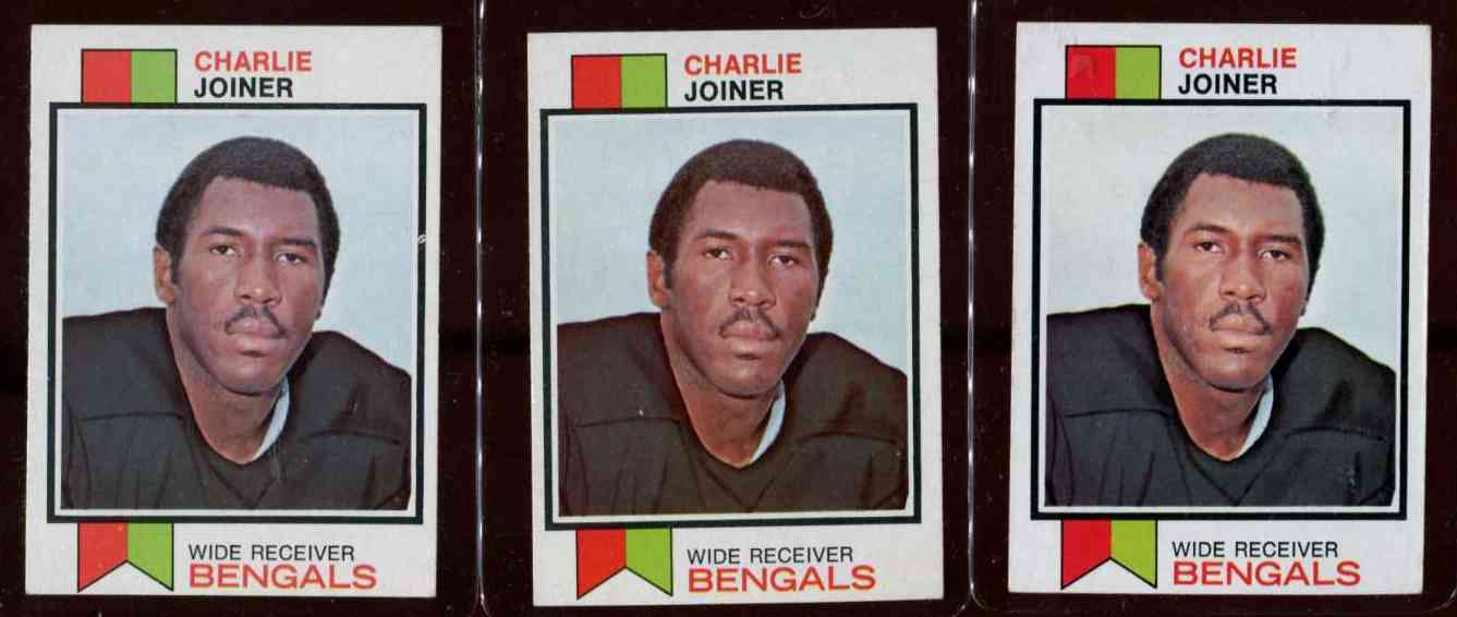 1973 Topps FB #467 Charlie Joiner [#] (Bengals) Football cards value