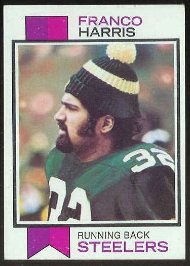 1973 Topps FB #.89 Franco Harris ROOKIE [#a] Football cards value