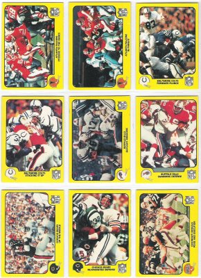 1978 Fleer Team Action FB #.8 Chicago Bears Football cards