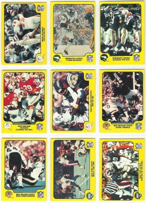 1978 Fleer Team Action FB #32 New England Patriots Football cards value