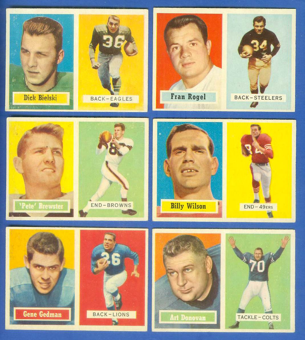 1957 Topps FB #.65 Art Donovan (Colts) Football cards value