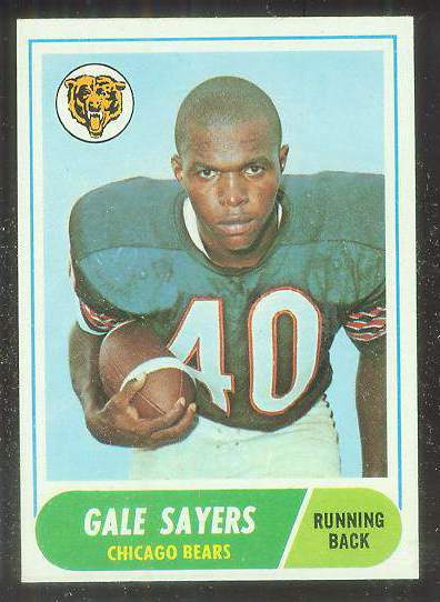 1968 Topps FB # 75 Gale Sayers [#] (Bears) Football cards value