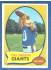 1970 Topps FB #.80 Fran Tarkenton [#csc] (Vikings)