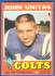 1971 Topps FB #..1 Johnny Unitas [#a] (Colts)