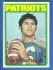 1972 Topps FB # 65 Jim Plunkett ROOKIE (Patriots)
