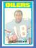 1972 Topps FB #244 Charlie Joiner ROOKIE [#a] (Oilers)